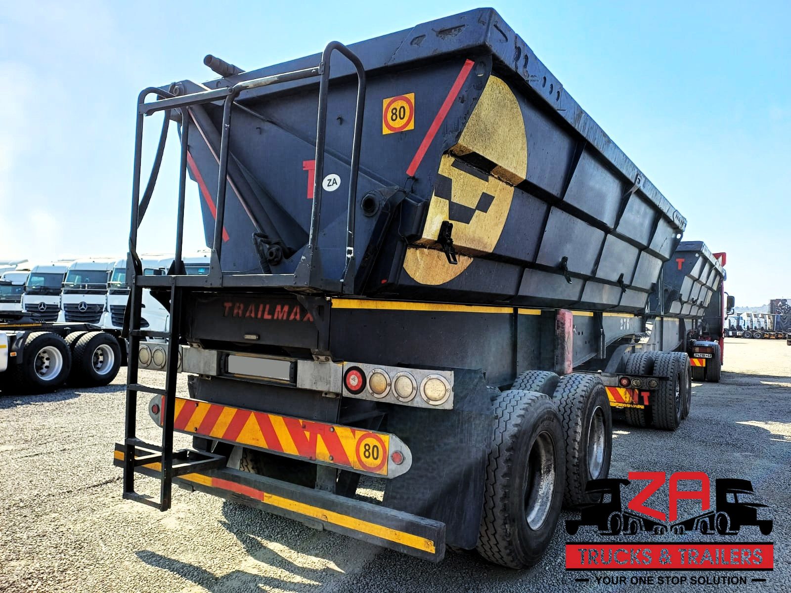 2019 TRAILMAX 40 CUBE SIDE TIPPER TRAILER #53277